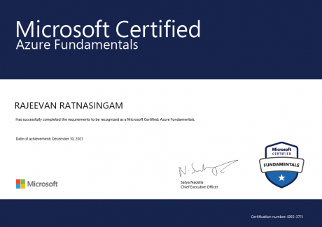 Microsoft Certified