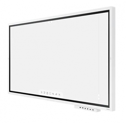 65 '' Display mit zahlreichen Verbindungsmöglichkeiten.